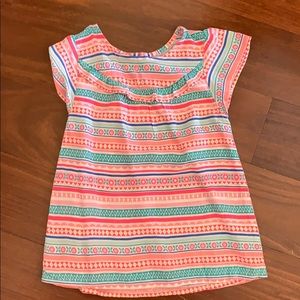 Girls multi colored shirt